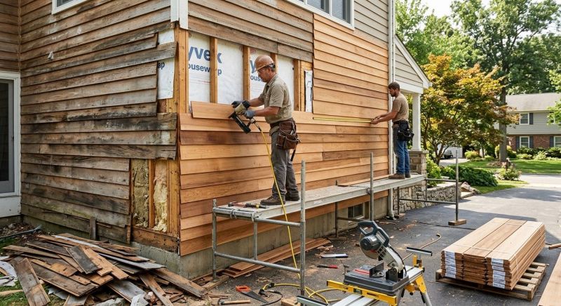 Wood Siding Service in Mason, OH